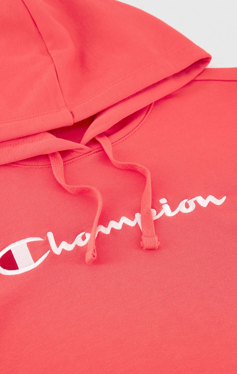 Women's Lightweight Slim Fit Hoodie with Large Logo