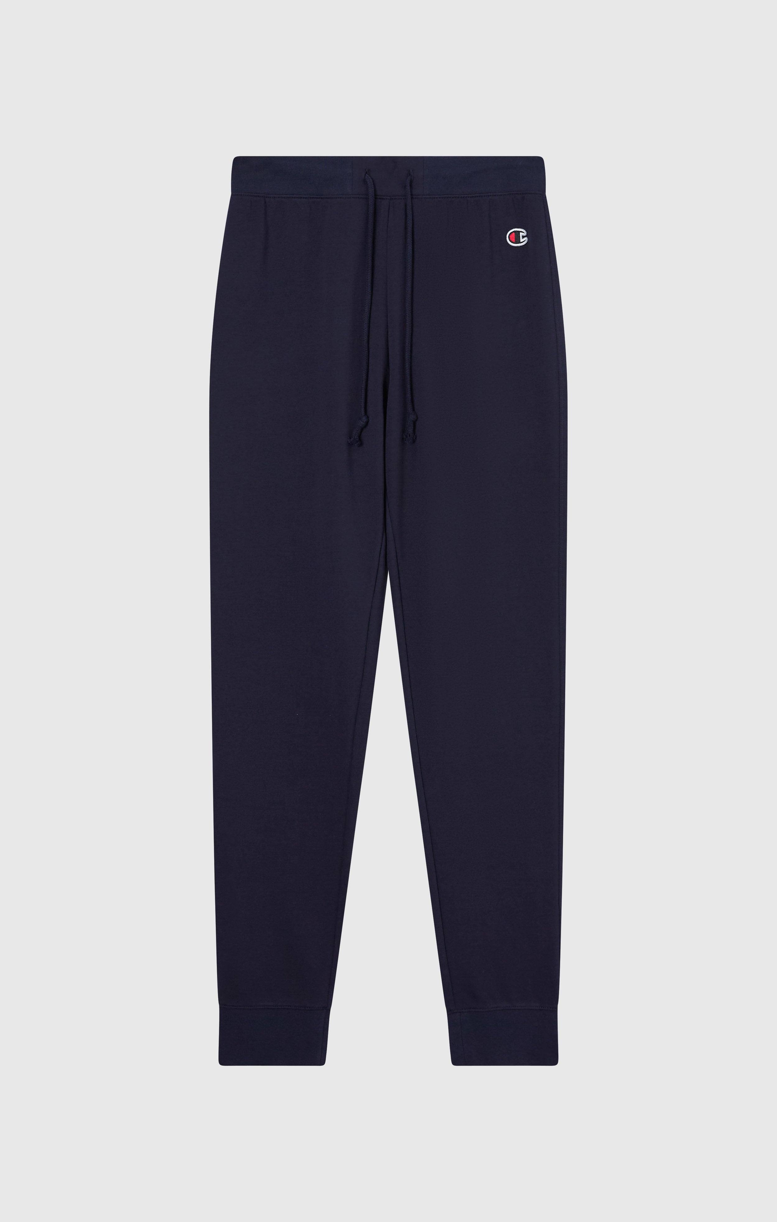 Pantalon Léger Coupe Slim avec Bas à Cordon de Serrage Femme