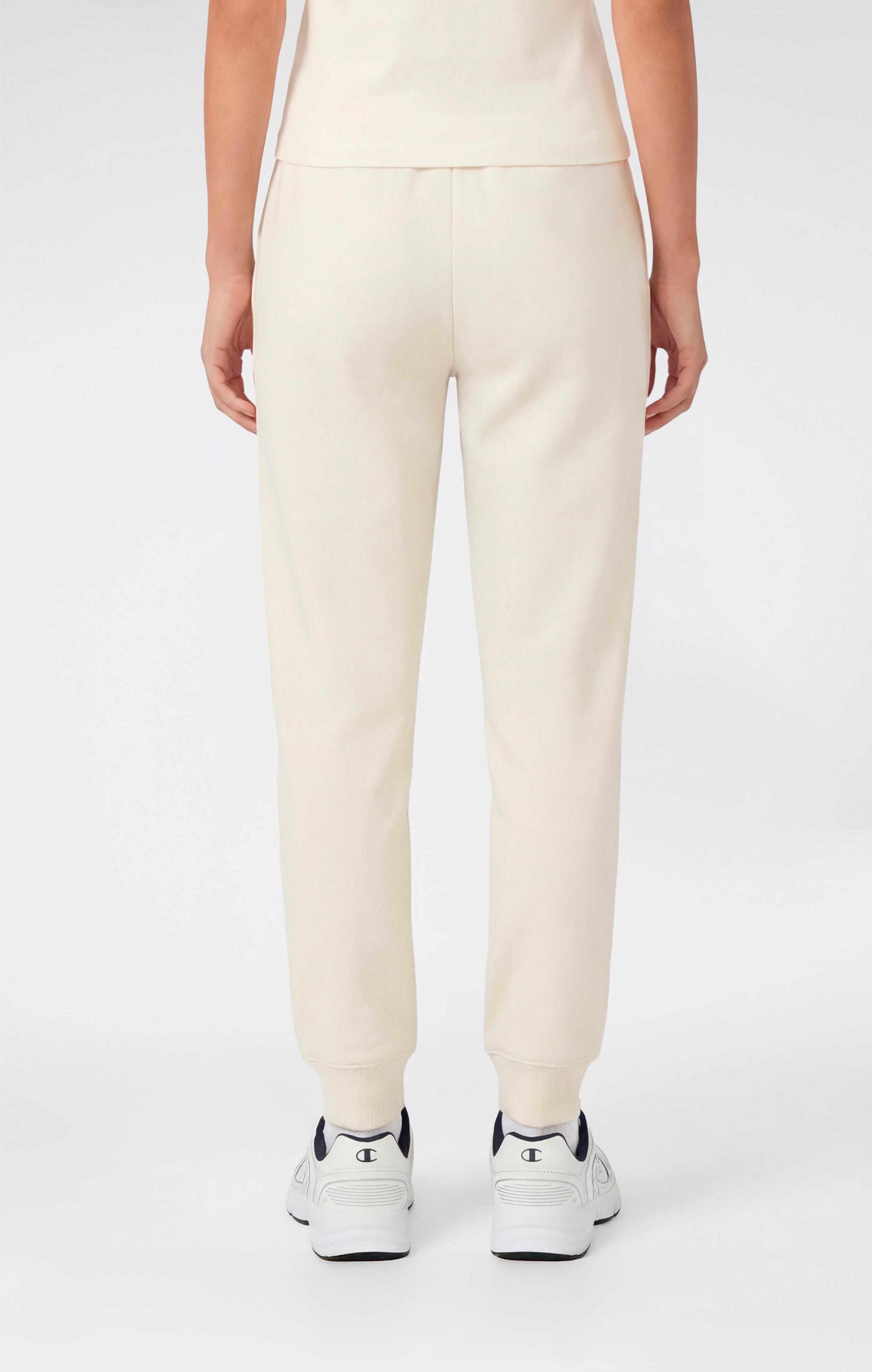 Pantaloni Slim Fit Leggeri con Coulisse alla Caviglia Da Donna