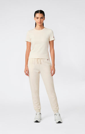 Pantaloni Slim Fit Leggeri con Coulisse alla Caviglia Da Donna