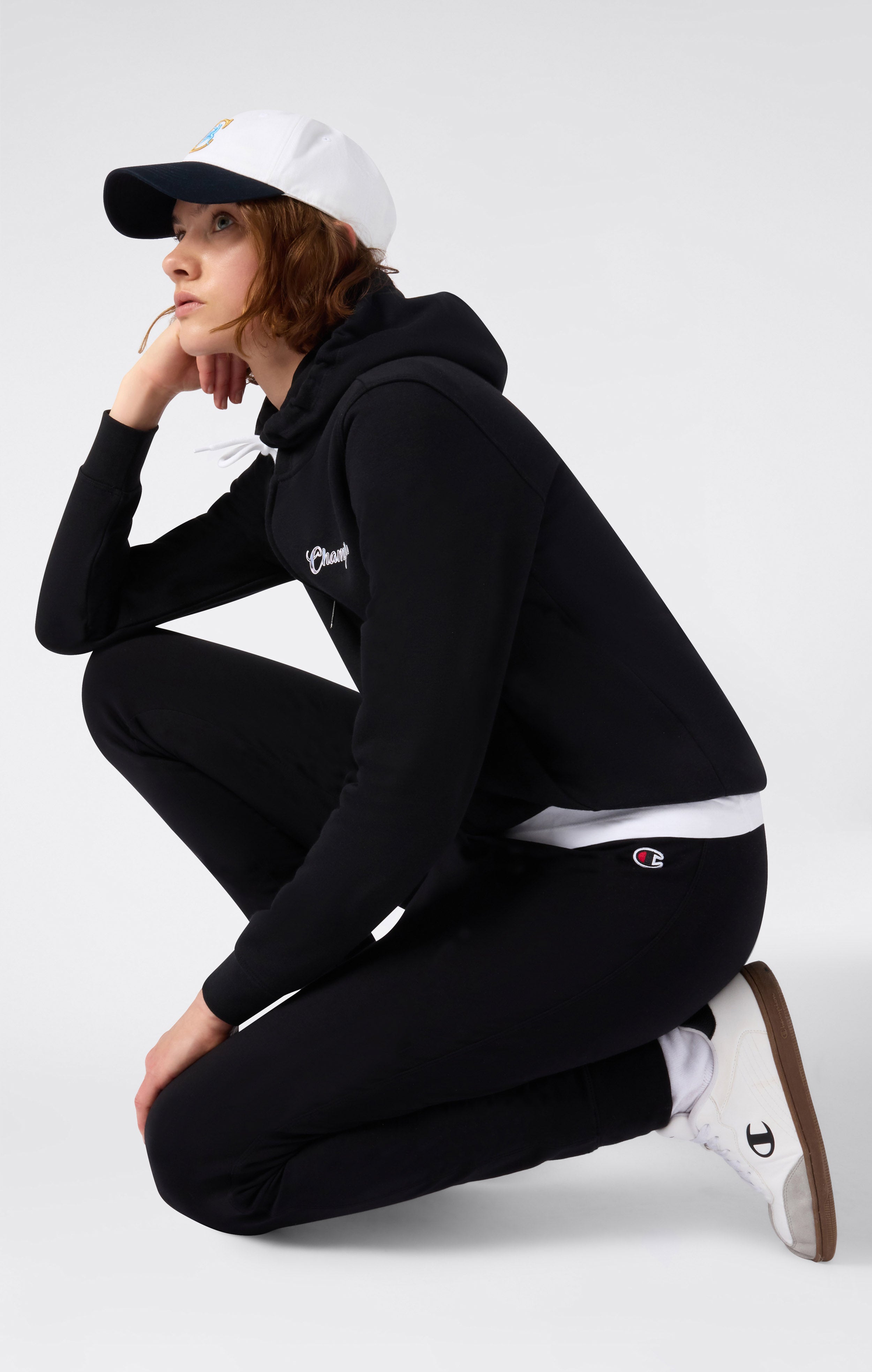 Pantaloni Slim Fit Leggeri con Coulisse alla Caviglia Da Donna