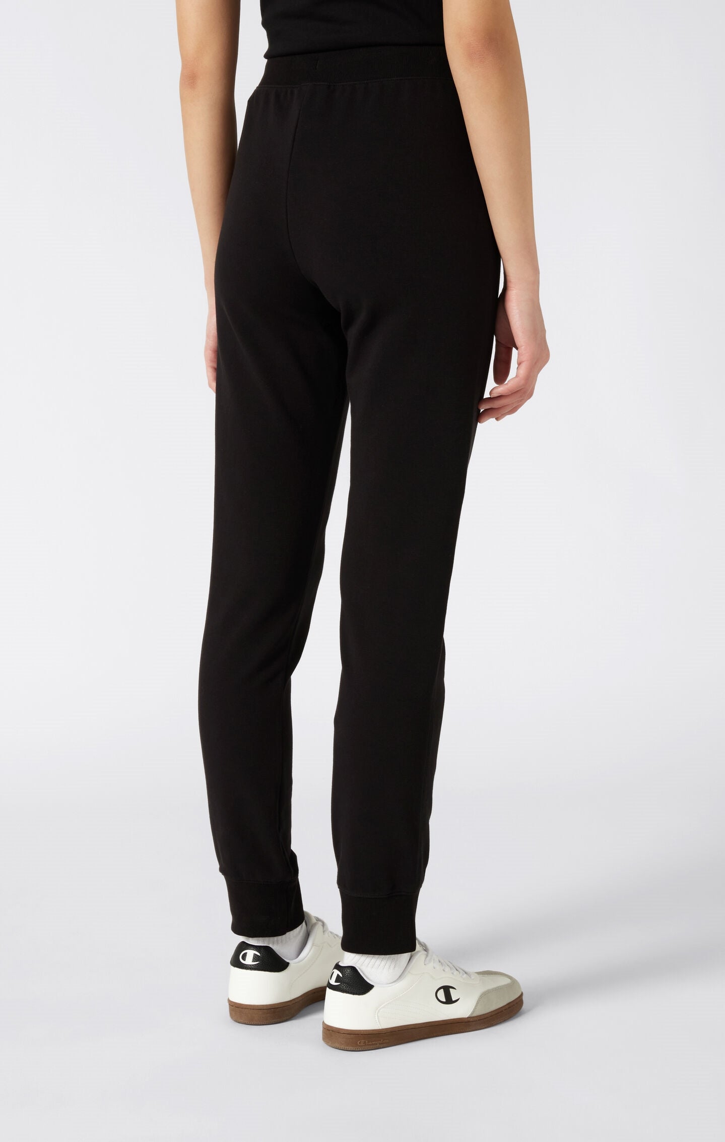 Leichte Slim Fit Hose mit Kordelzug an den Knöcheln Damen