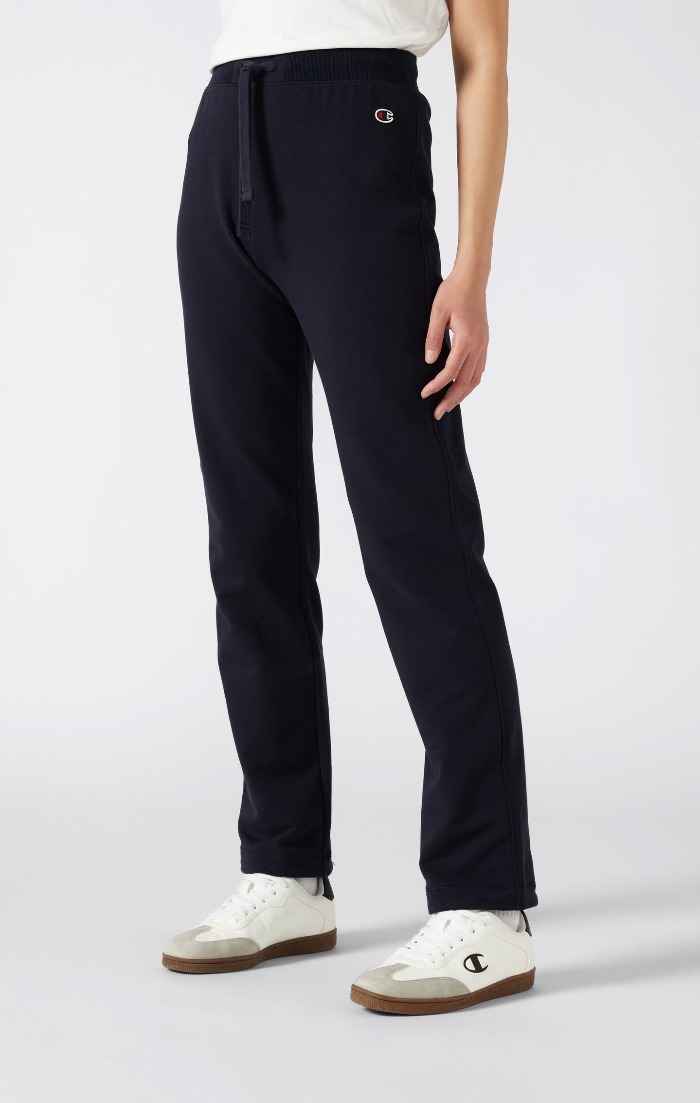 Pantalon Léger Coupe Droite Slim Fit Femme