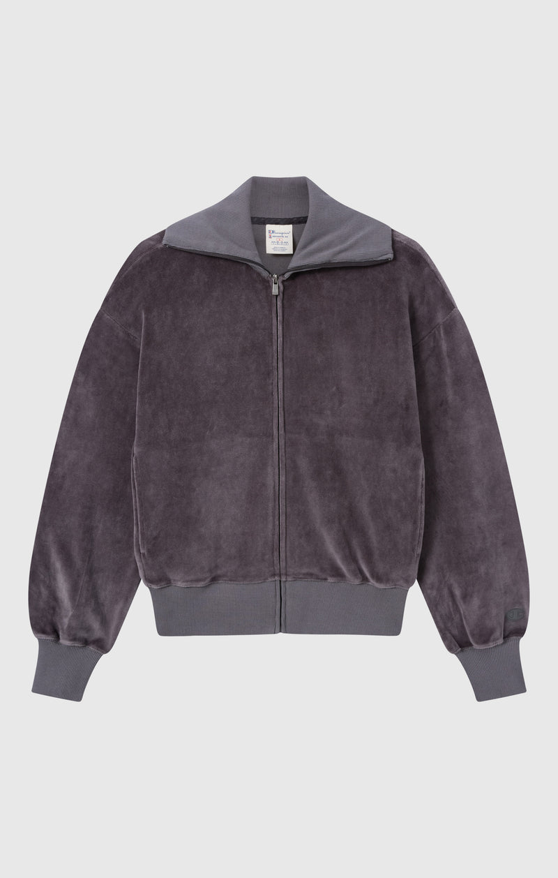 Women's Velour Full Zip Sweatshirt