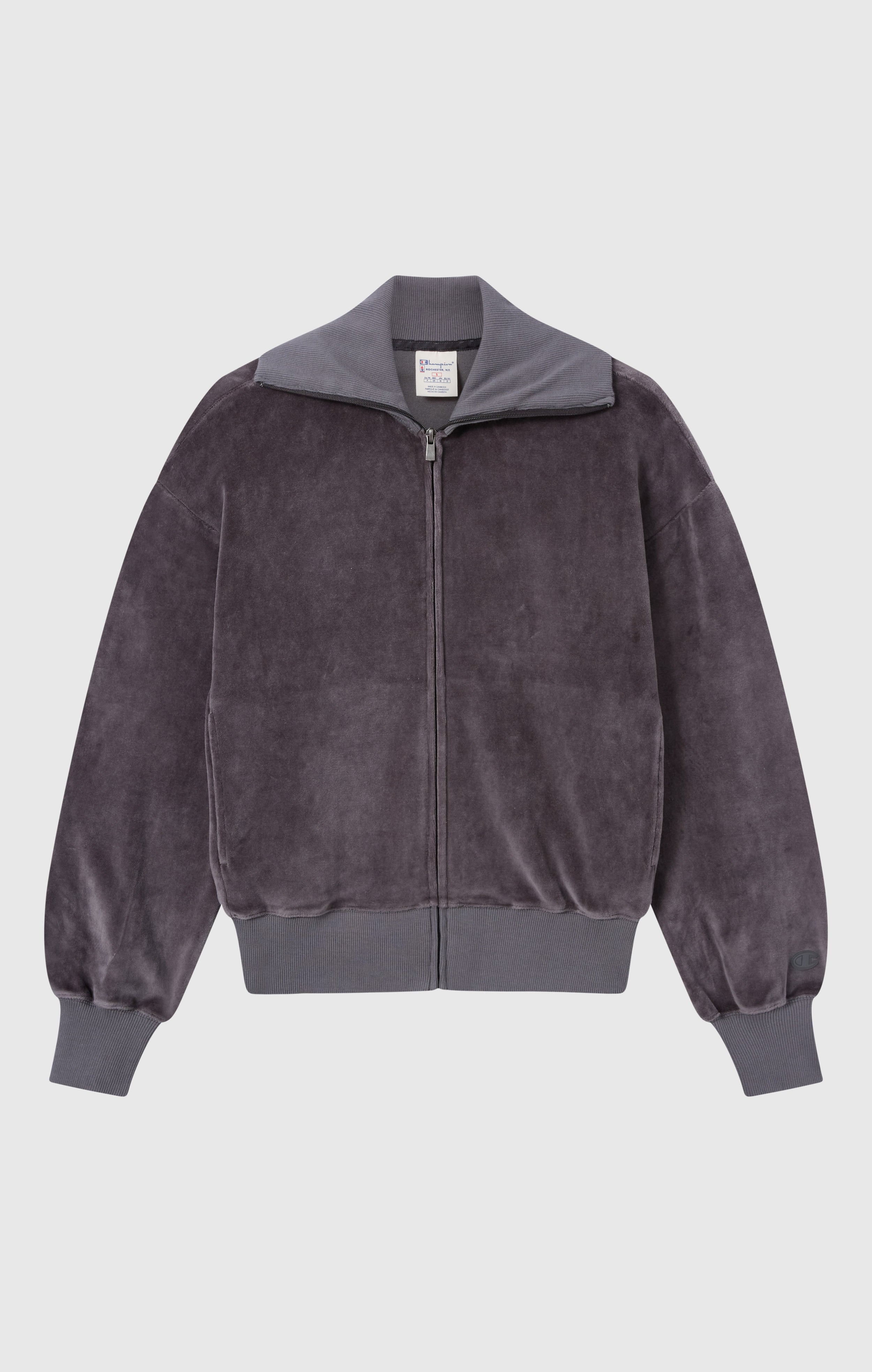 Women's Velour Full Zip Sweatshirt