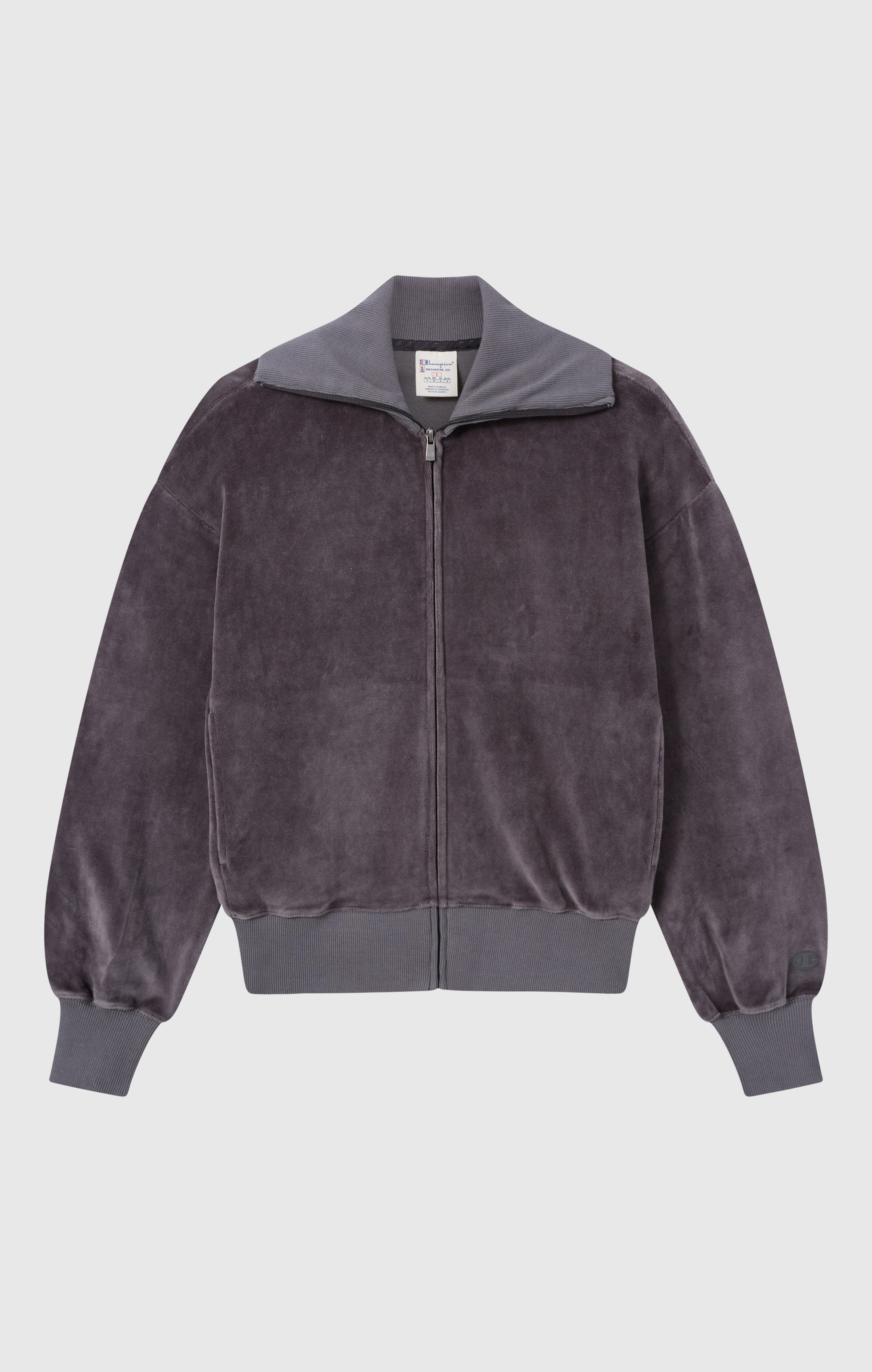 Women's Velour Full Zip Sweatshirt