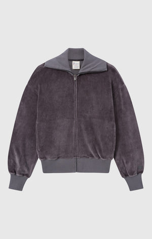Women's Velour Full Zip Sweatshirt