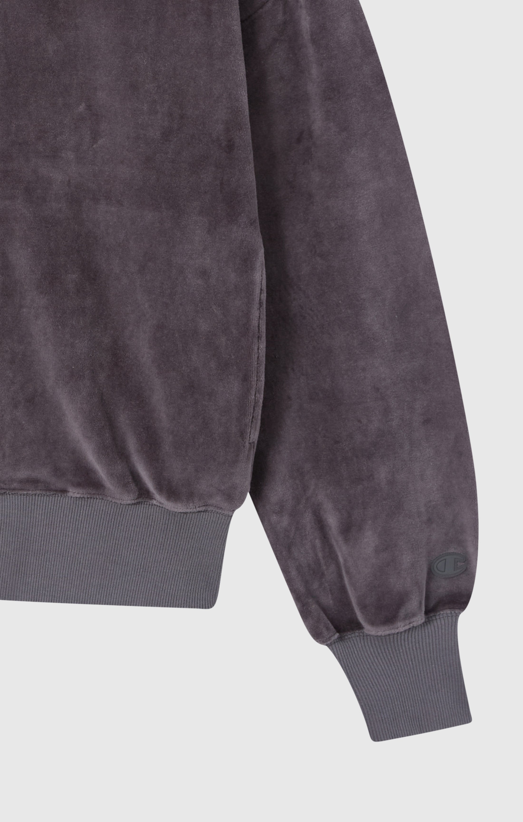 Women's Velour Full Zip Sweatshirt