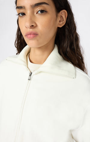 Women's Velour Full Zip Sweatshirt