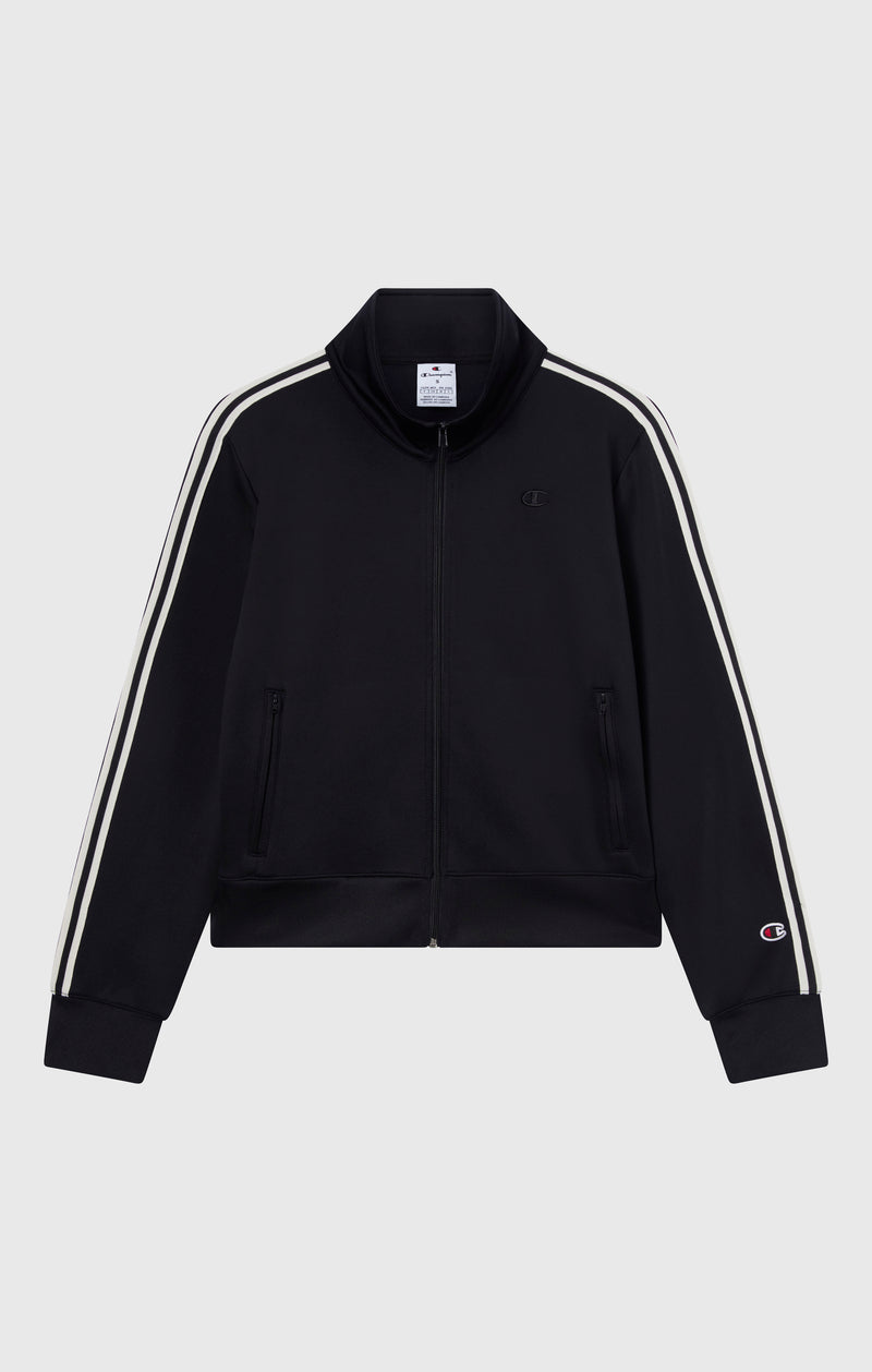 Damen-Tracktop mit Durchgehendem Reißverschluss Icons