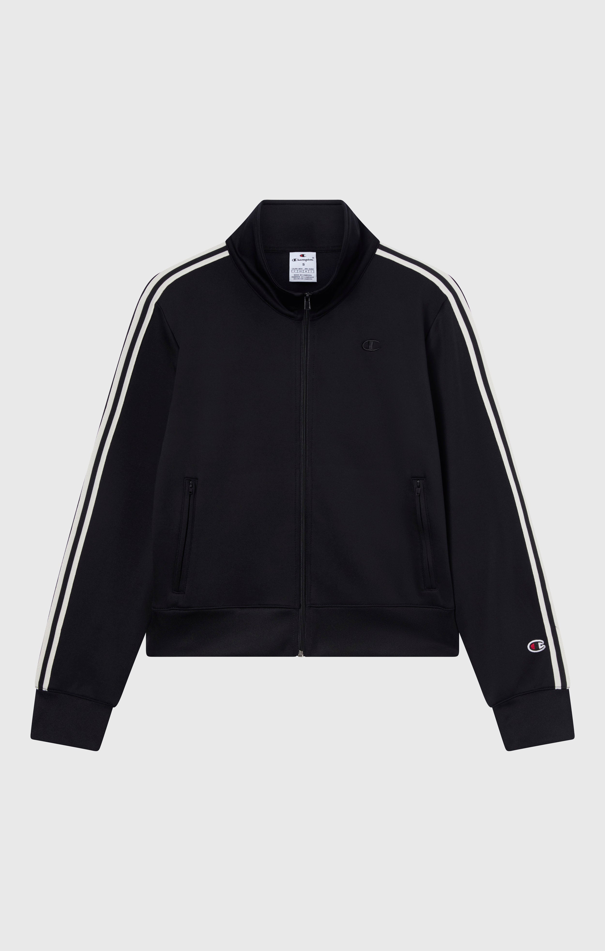 Damen-Tracktop mit Durchgehendem Reißverschluss Icons