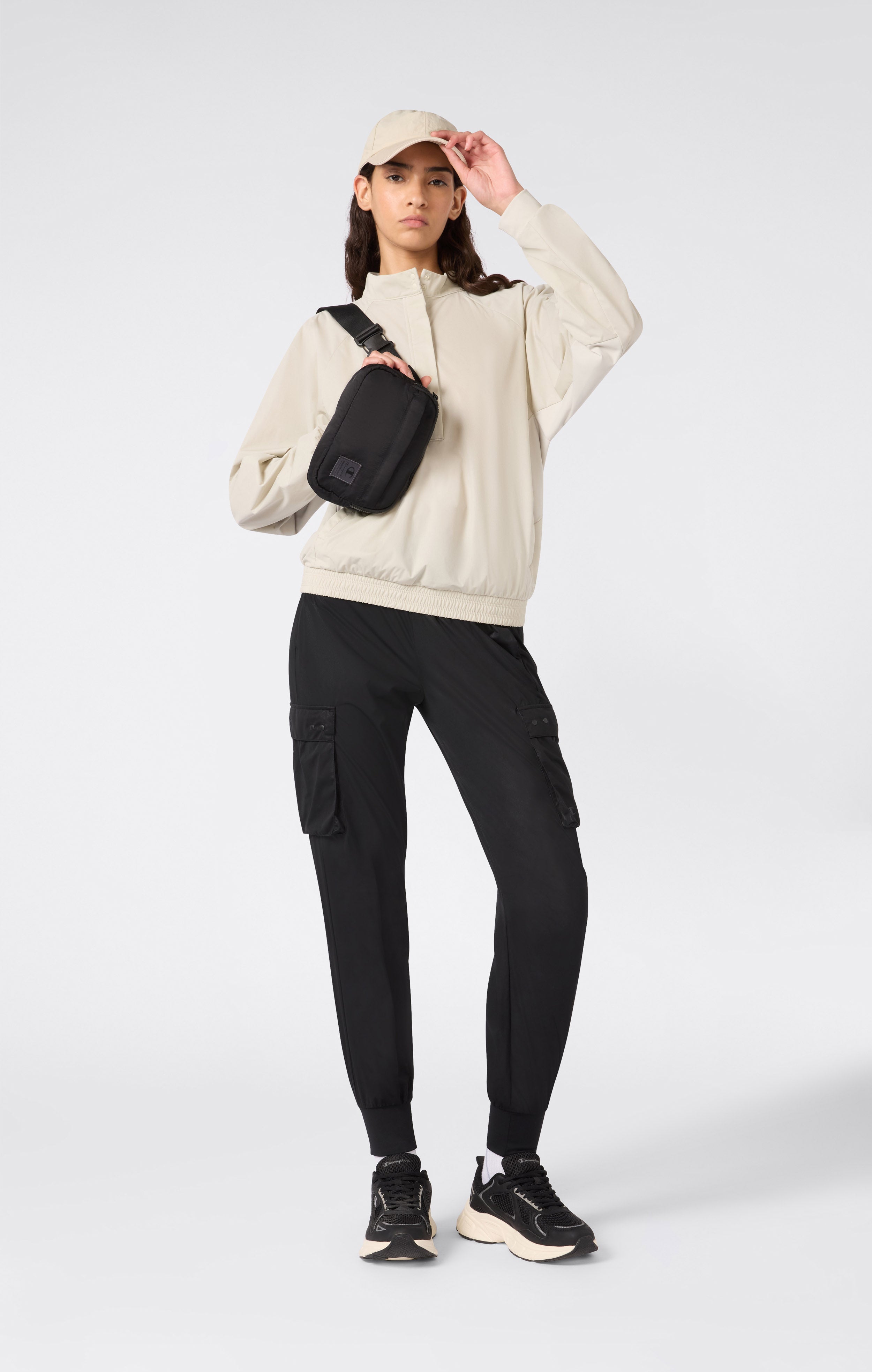 Women’s Half Zip Ultra Light Woven Top