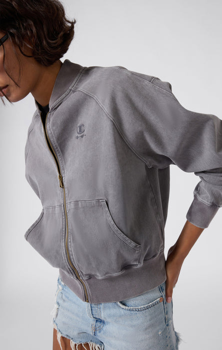 Women's Loose Fit Bomber Jacket