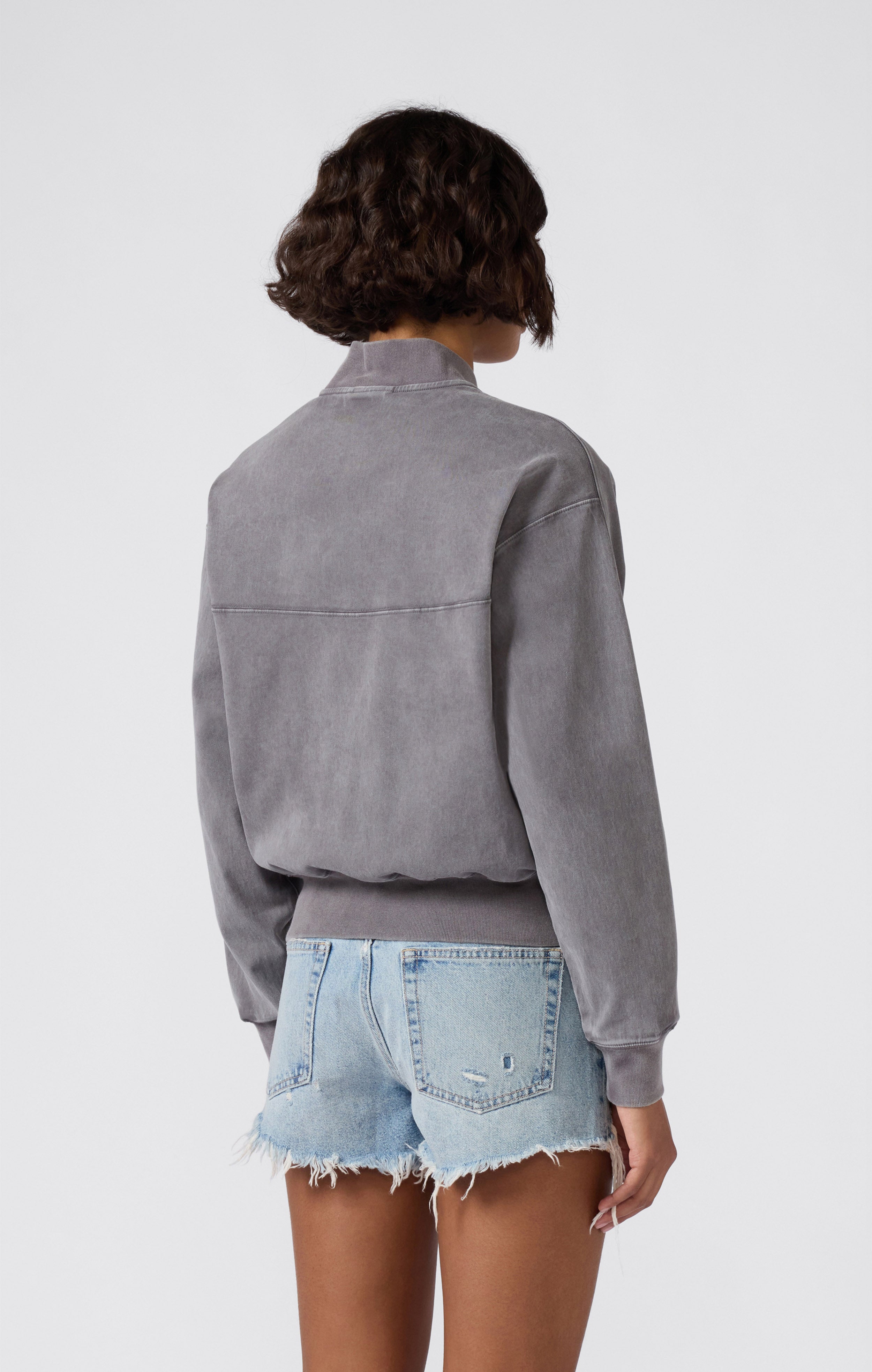 Cazadora Bomber de Mujer de Corte Holgado