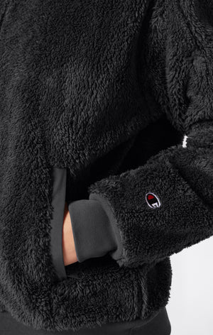 Women’s Polar Teddy Full-Zip Hoodie