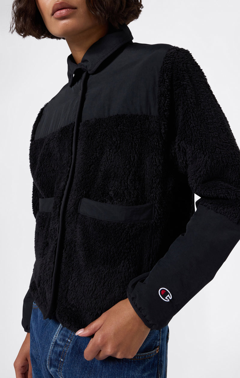 Women’s Polar Jacket with Button Closure