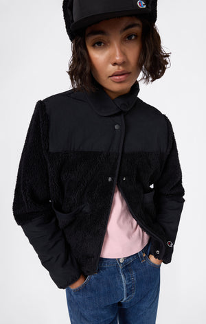 Women’s Polar Jacket with Button Closure