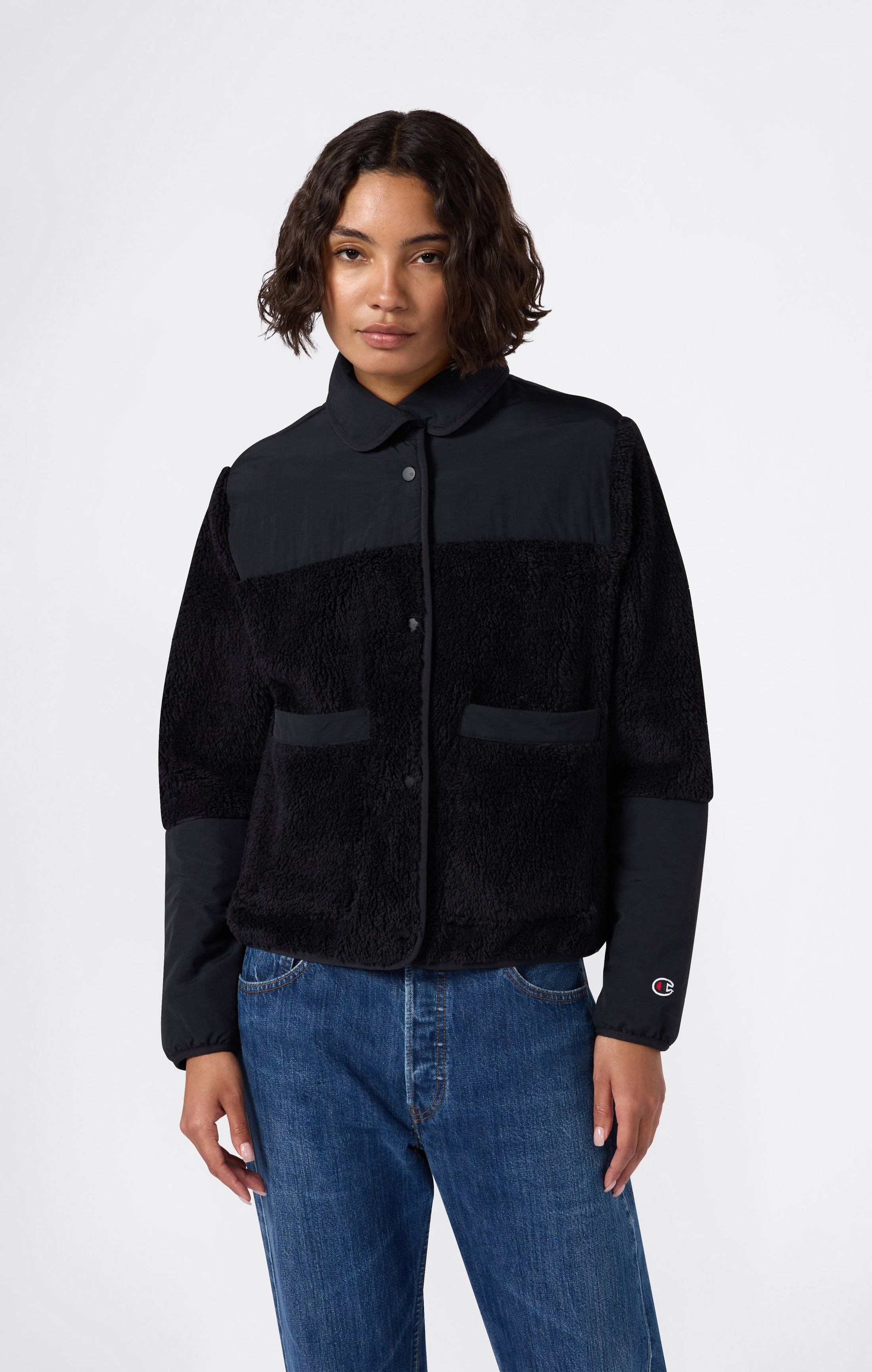 Women’s Polar Jacket with Button Closure