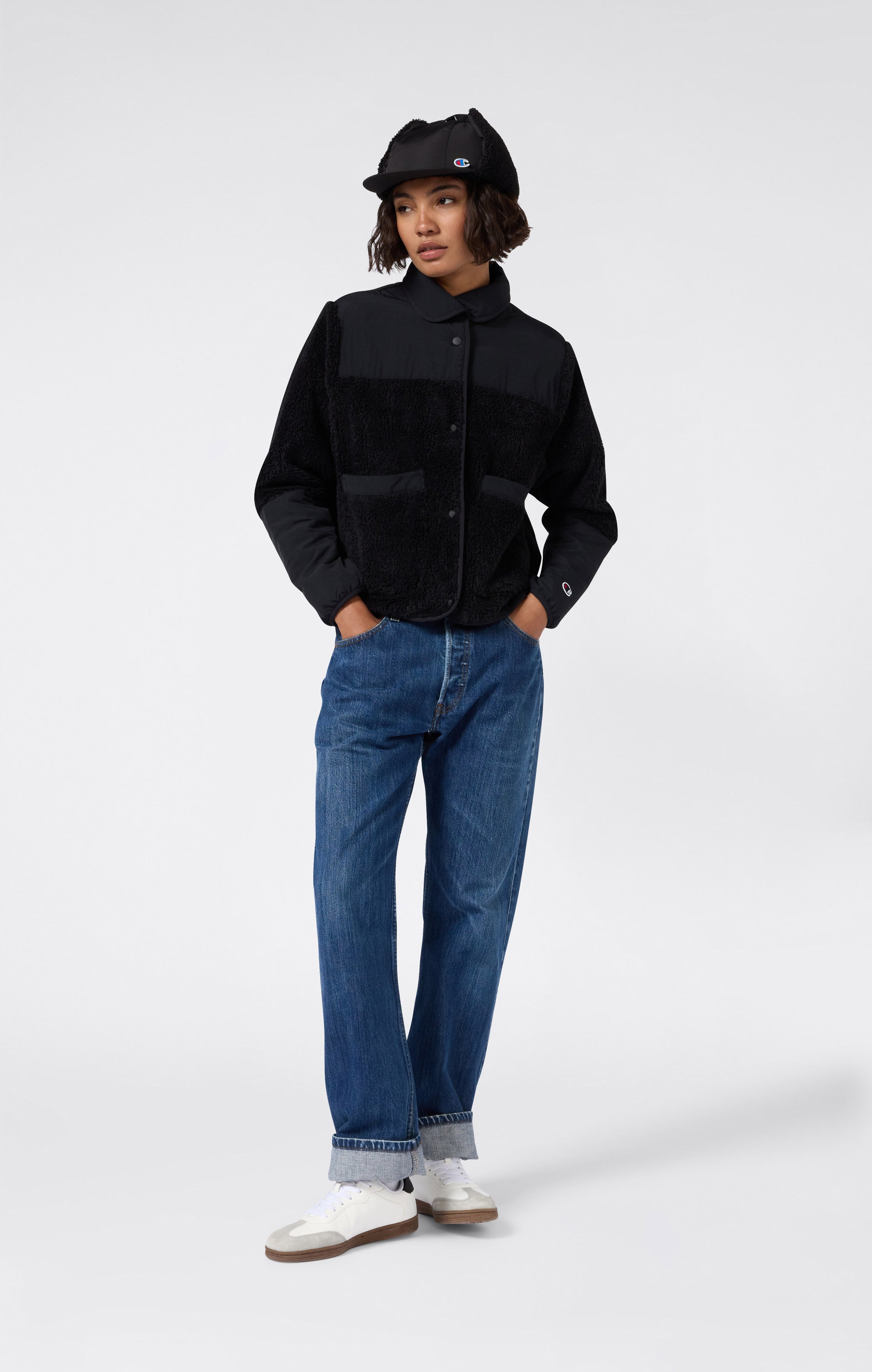 Women’s Polar Jacket with Button Closure