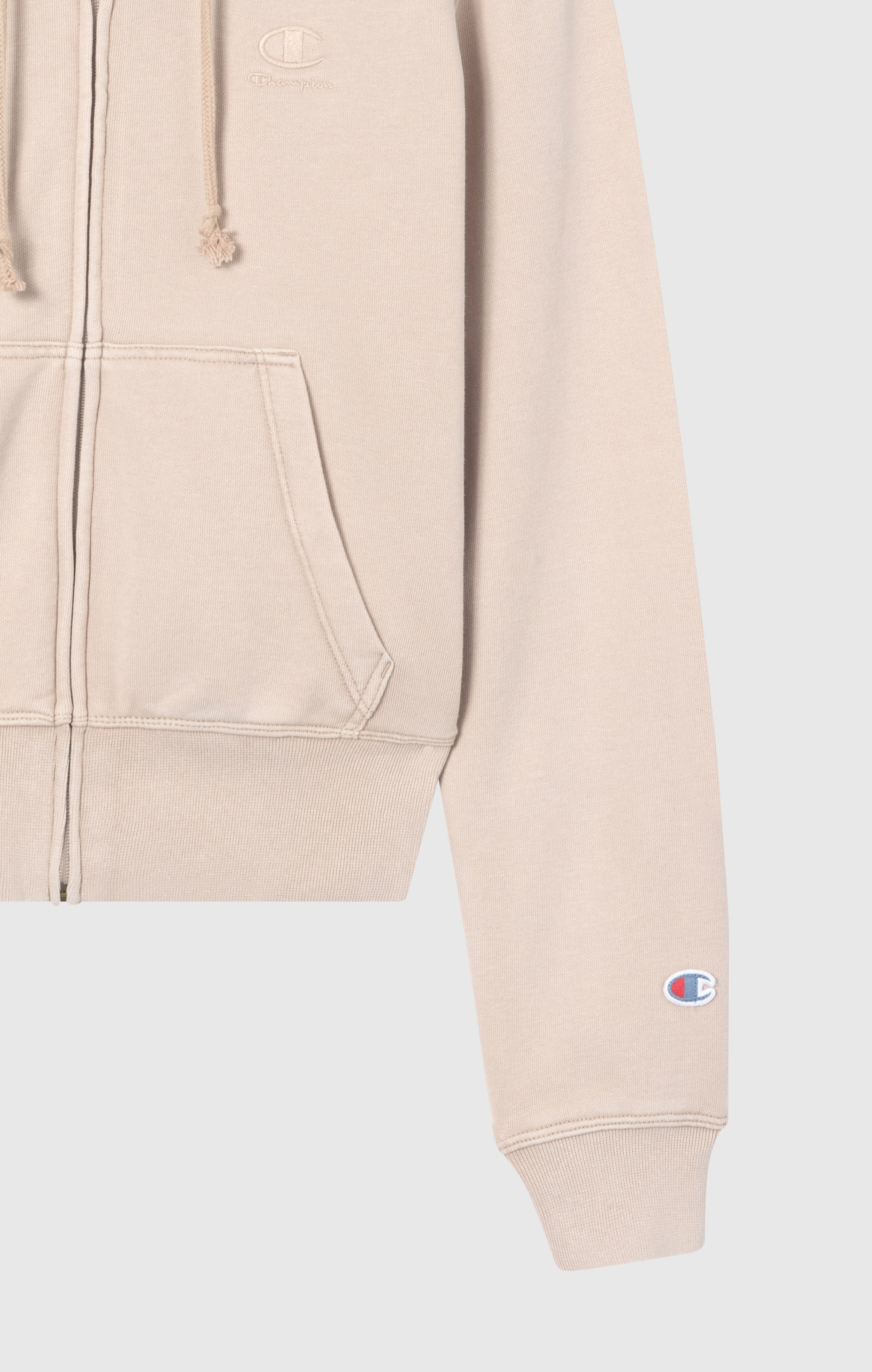 Felpa con cappuccio da Donna con Zip Intera