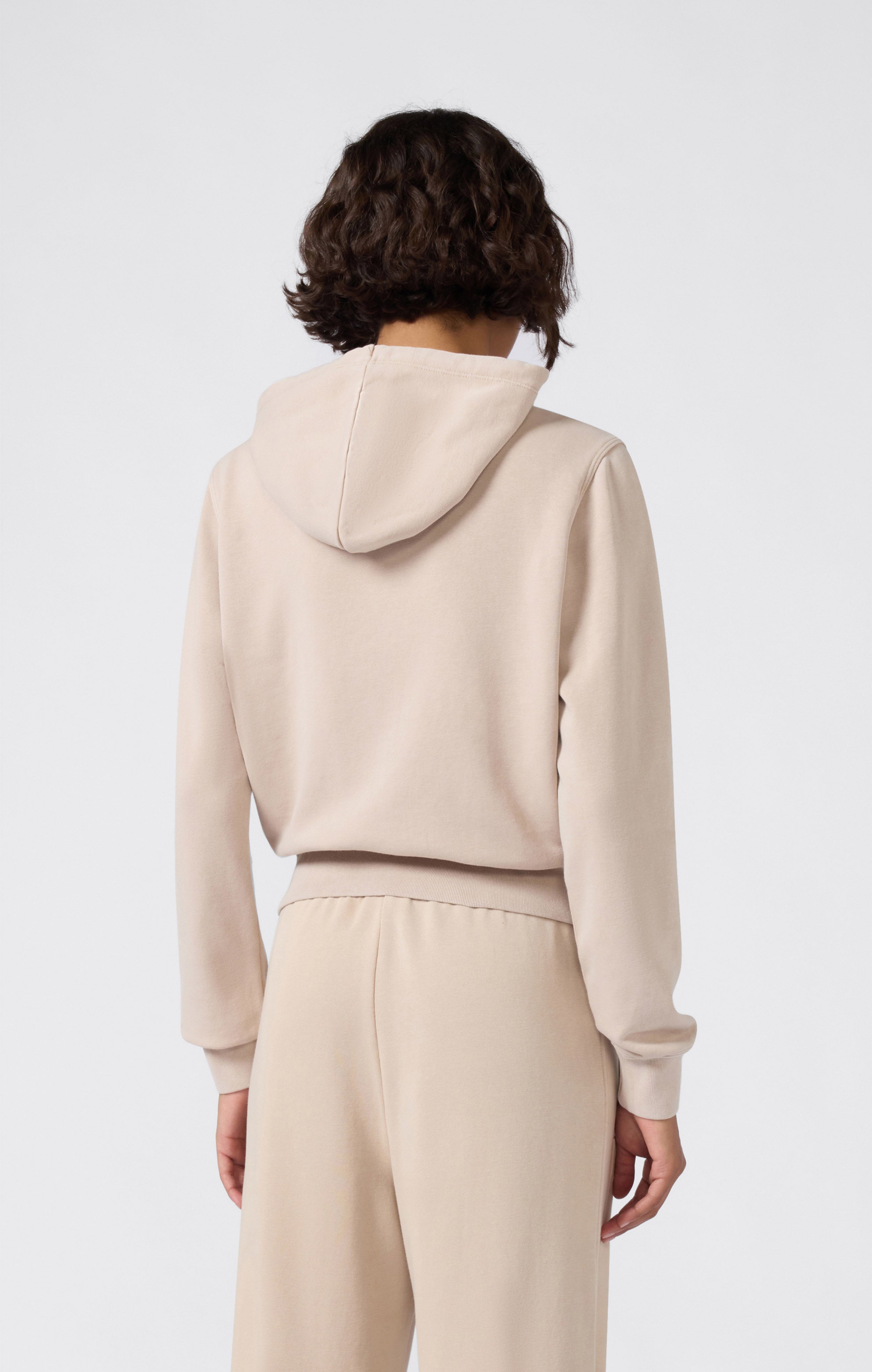 Felpa con cappuccio da Donna con Zip Intera