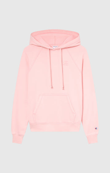 Felpa Con Cappuccio Interno Felpato Effetto Slavato Icons Da Donna