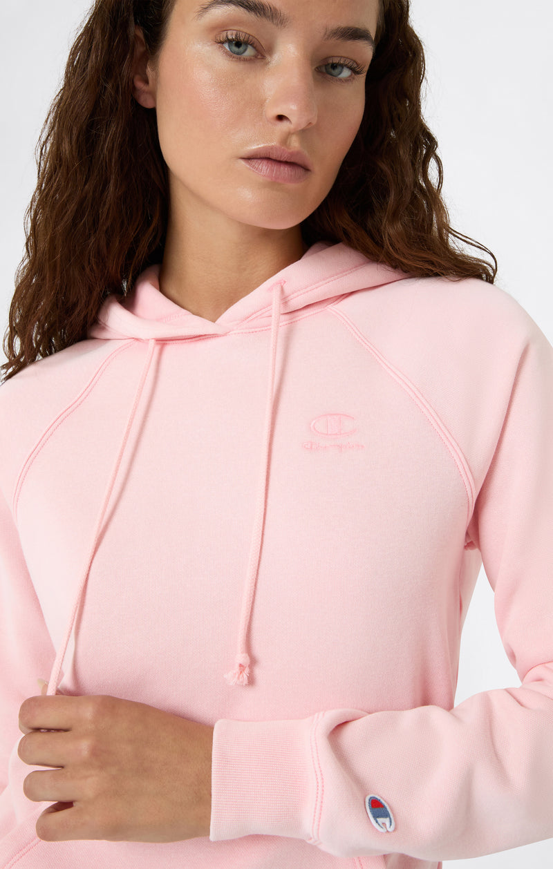 Women's Washed Fleece Hoodie Icons