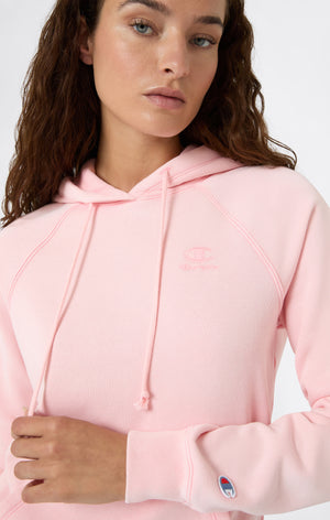 Women's Washed Fleece Hoodie Icons