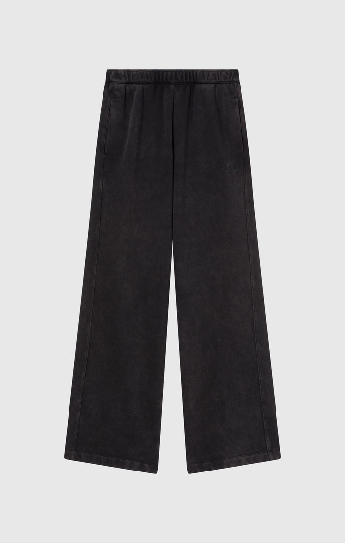Women's Washed Wide Leg Fleece Pants Icons