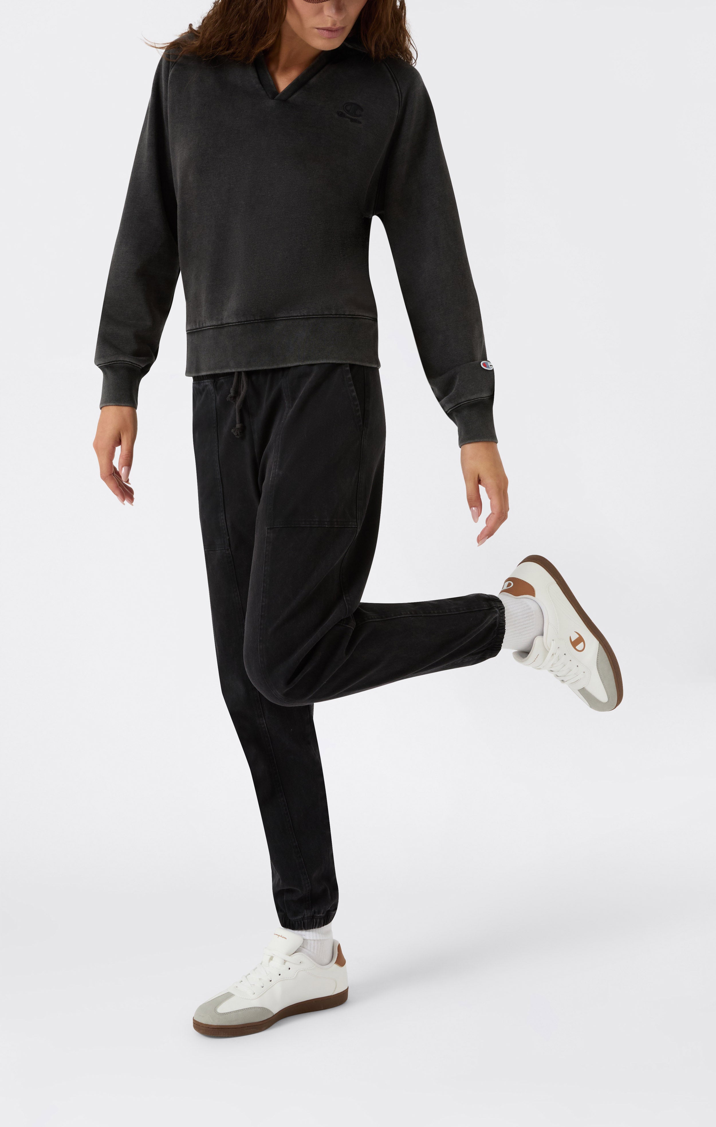 Pantaloni Donna Effetto Slavato Icons