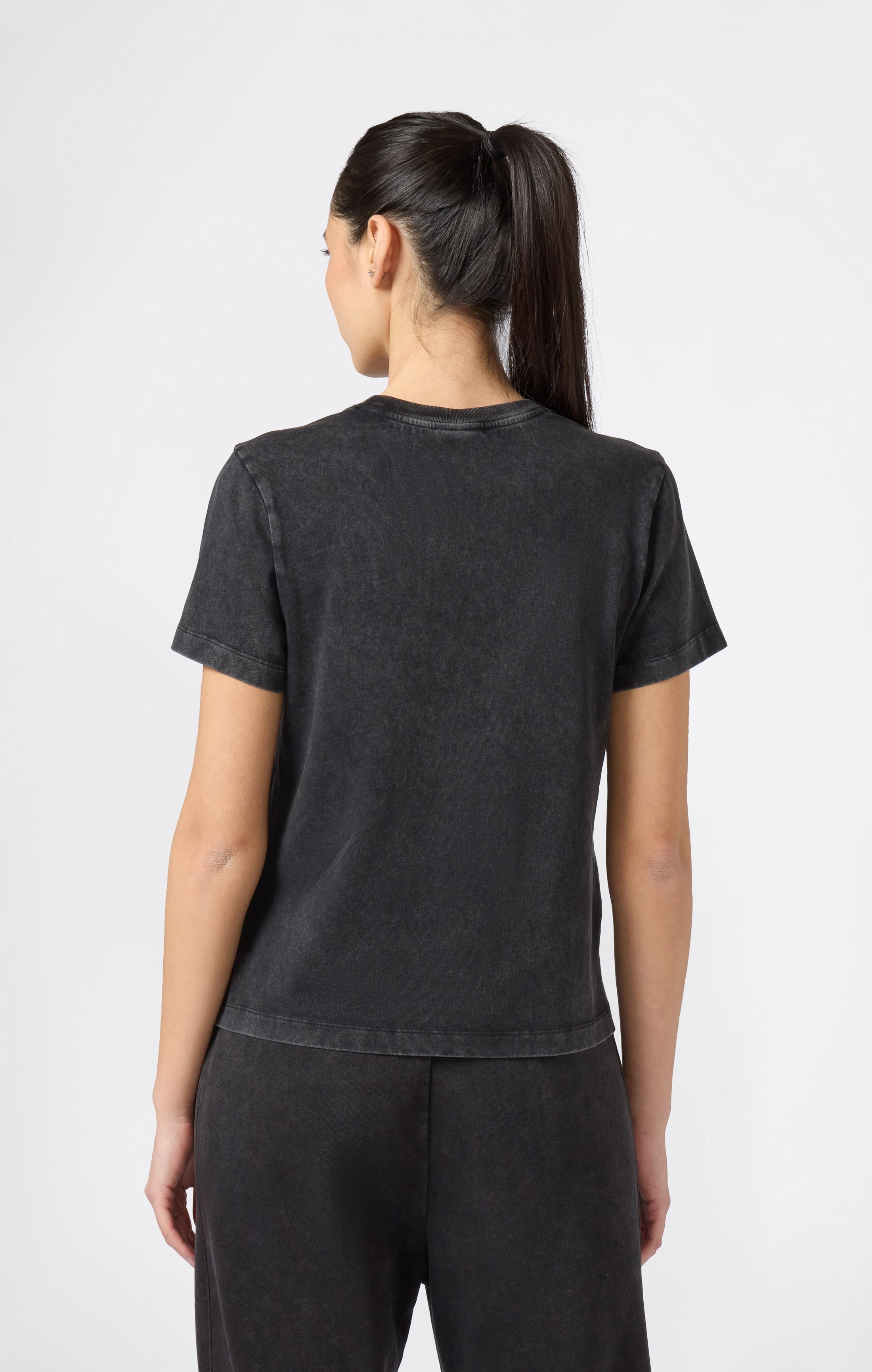 T-Shirt Femme Effet Délavé Icons