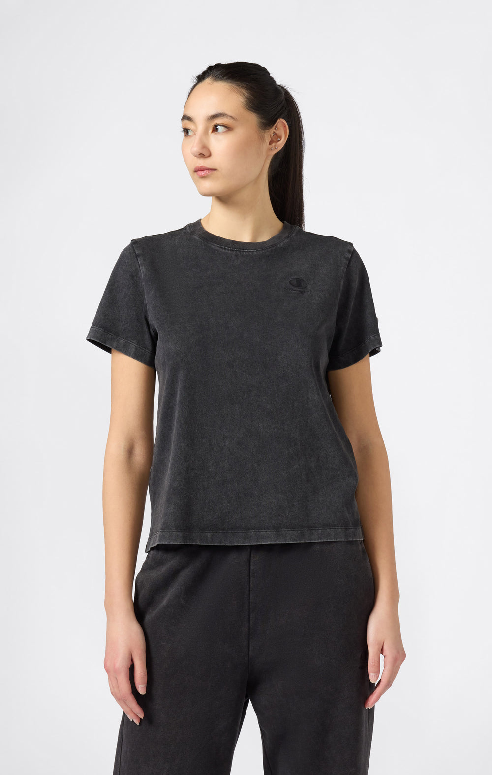T-Shirt Femme Effet Délavé Icons