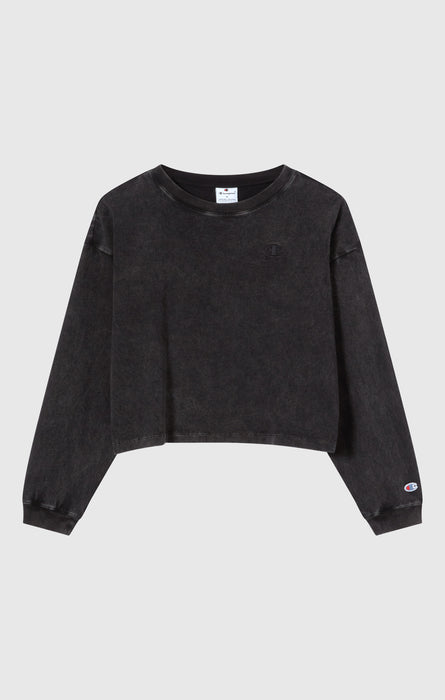 T-Shirt Donna Manica Lunga Effetto Slavato Icons