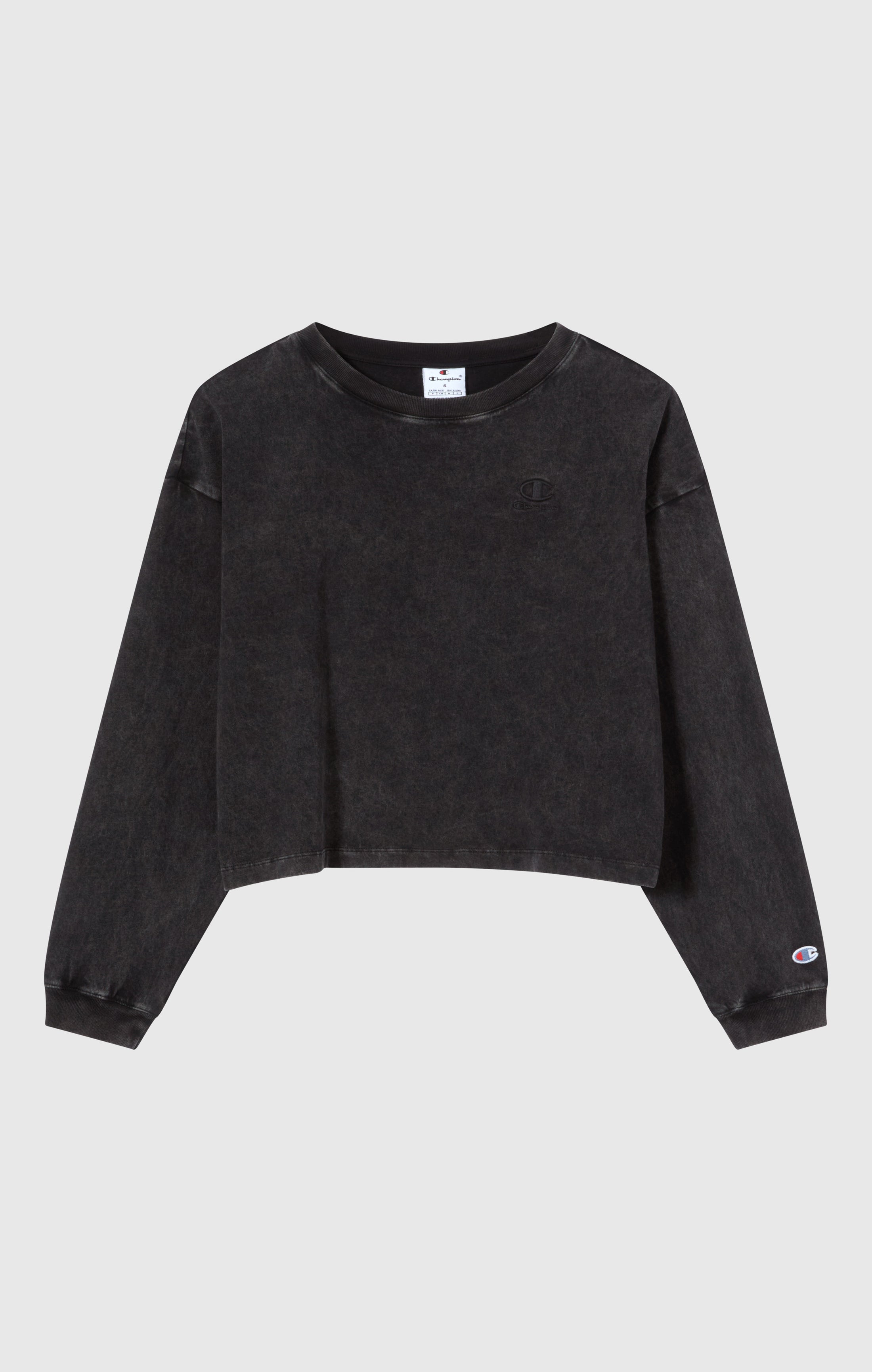 Women's Washed Long Sleeve T-Shirt Icons