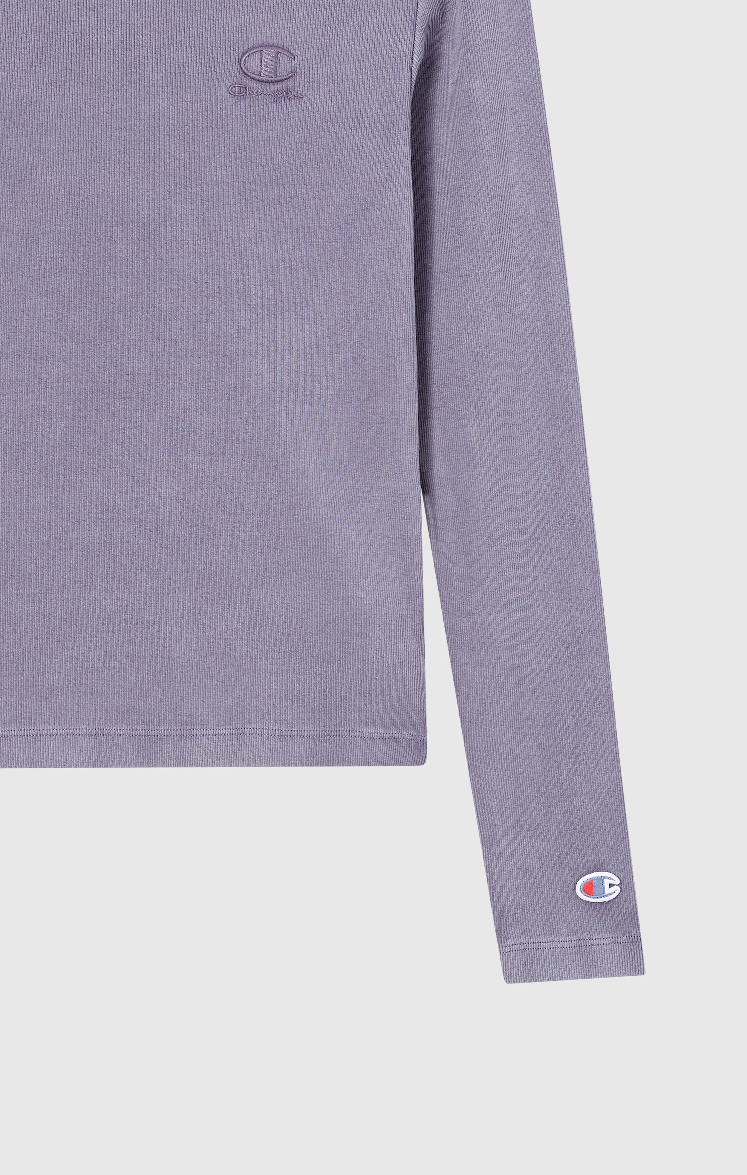 Women's Washed Long Sleeve Fitted T-Shirt Icons