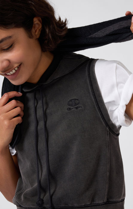 Felpa con Cappuccio da Donna Slim Fit