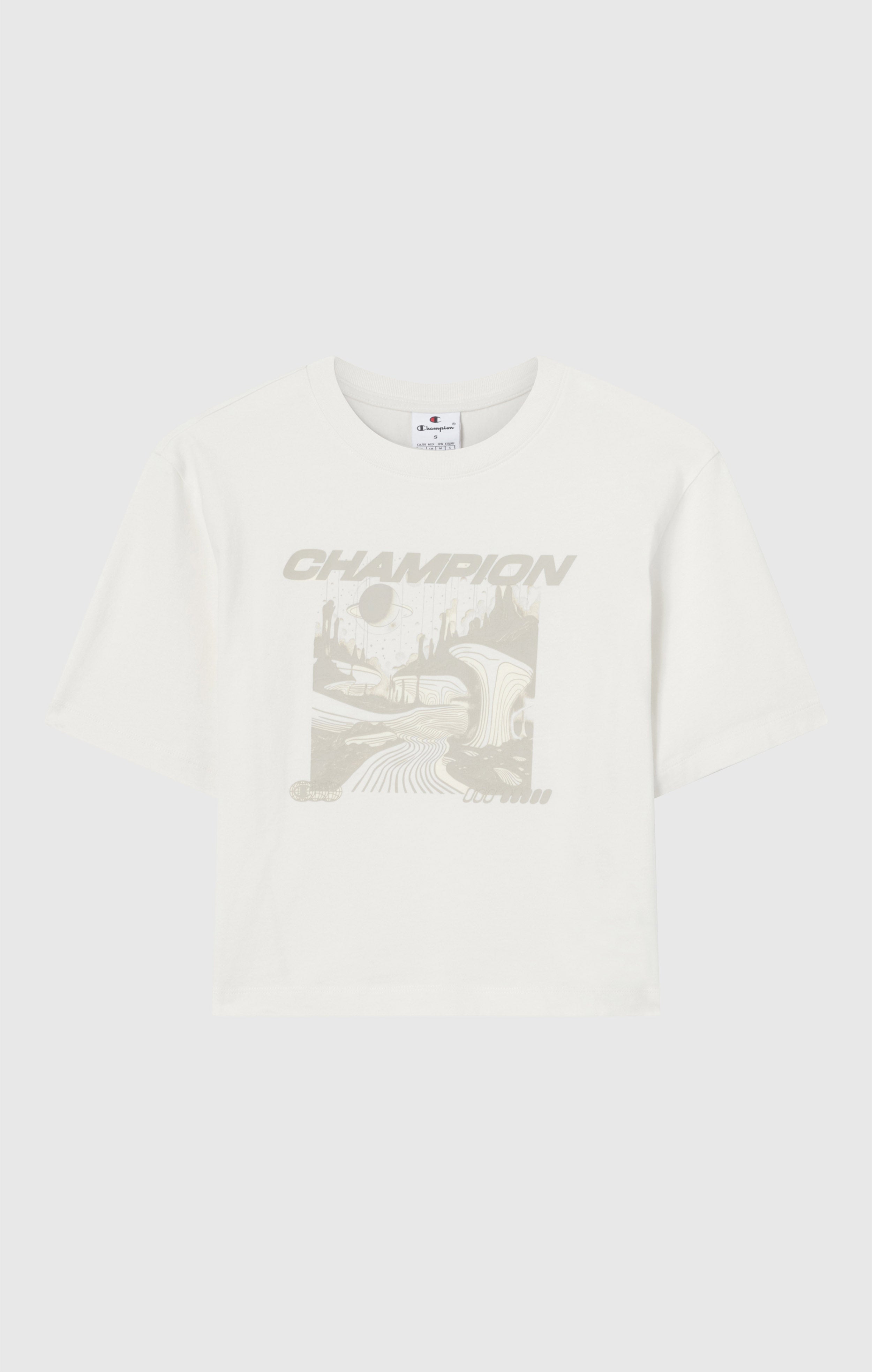 Women's Short Sleeve T-Shirt White high summer | Champion