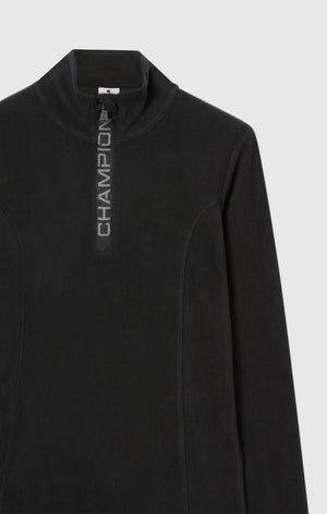 Damen-Micro-Polar-Top mit halbem Reißverschluss