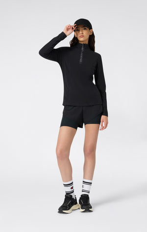 Women's Micro Polar Fleece Half Zip Top