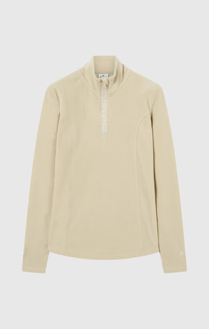 Women's Micro Polar Fleece Half Zip Top