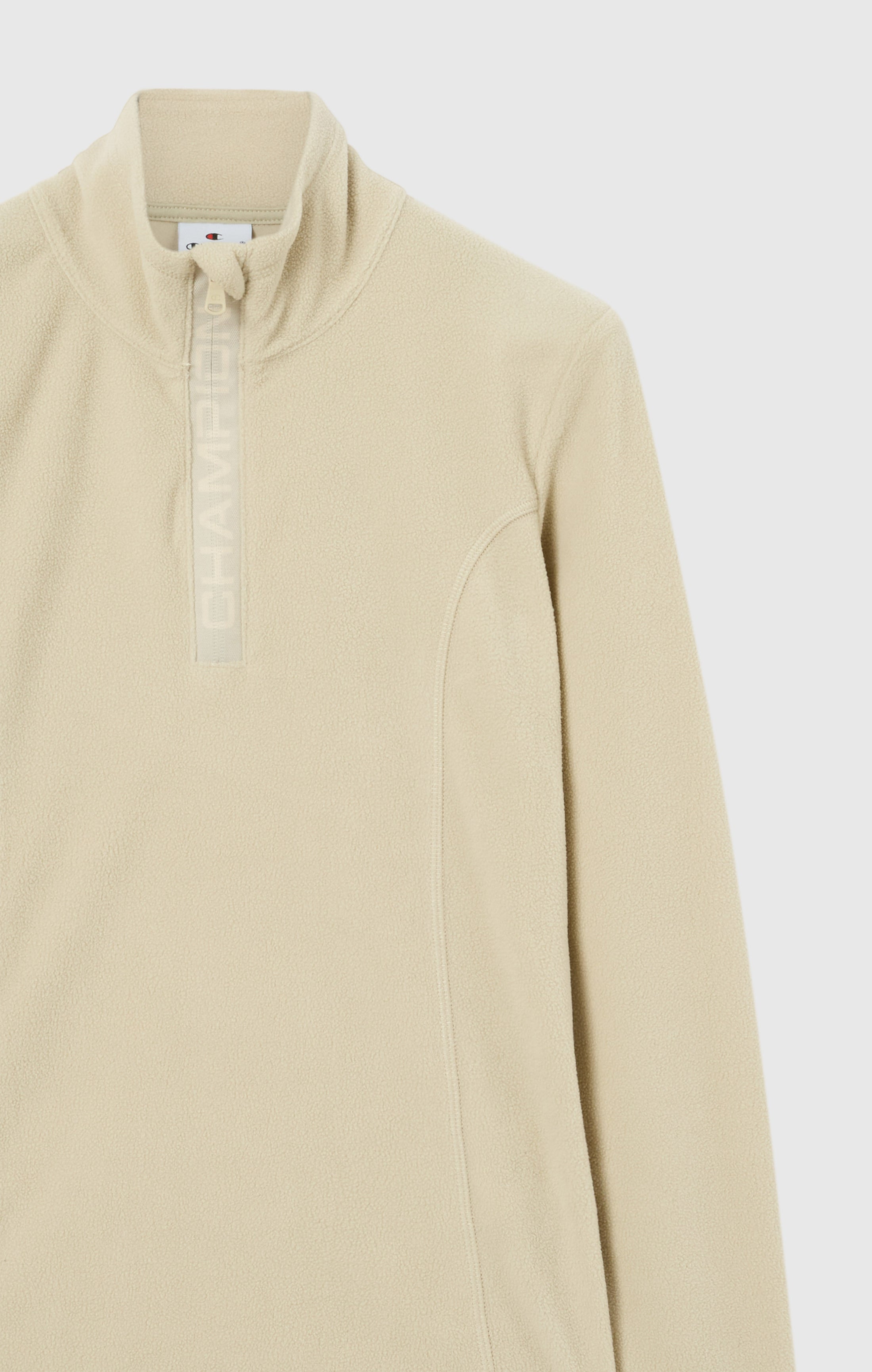 Damen-Micro-Polar-Top mit halbem Reißverschluss