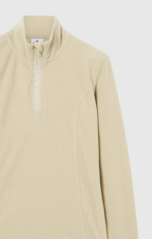 Women's Micro Polar Fleece Half Zip Top