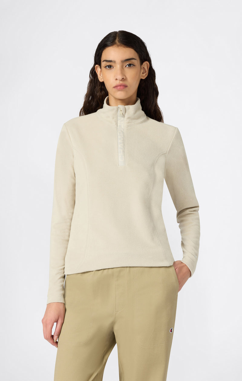 Women's Micro Polar Fleece Half Zip Top