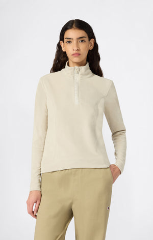 Women's Micro Polar Fleece Half Zip Top