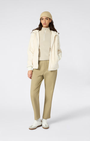 Women's Micro Polar Fleece Half Zip Top