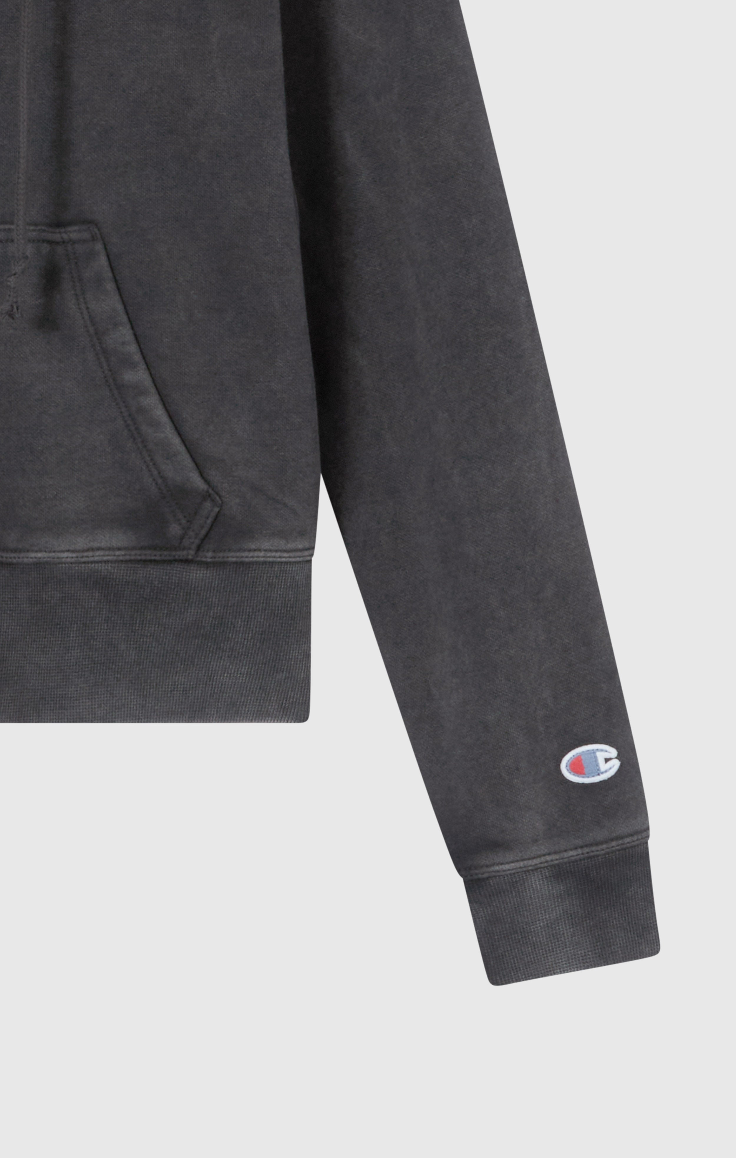 Felpa Con Zip Intera Interno Felpato Effetto Slavato Icons Da Donna