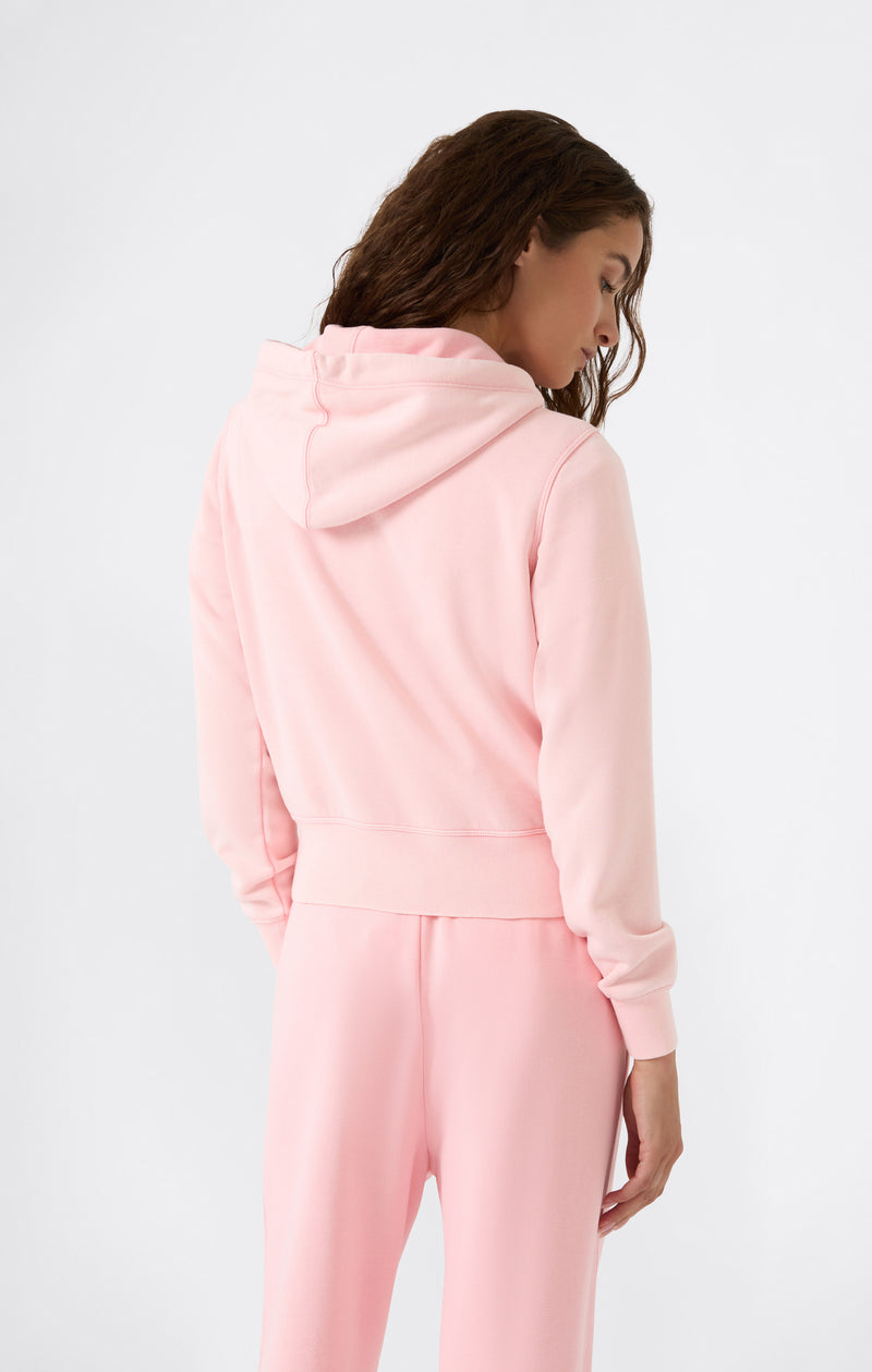 Sweatjacke Mit Durchgehendem Reißverschluss, Washed-Look Und Angerautem Innenmaterial Icons Damen