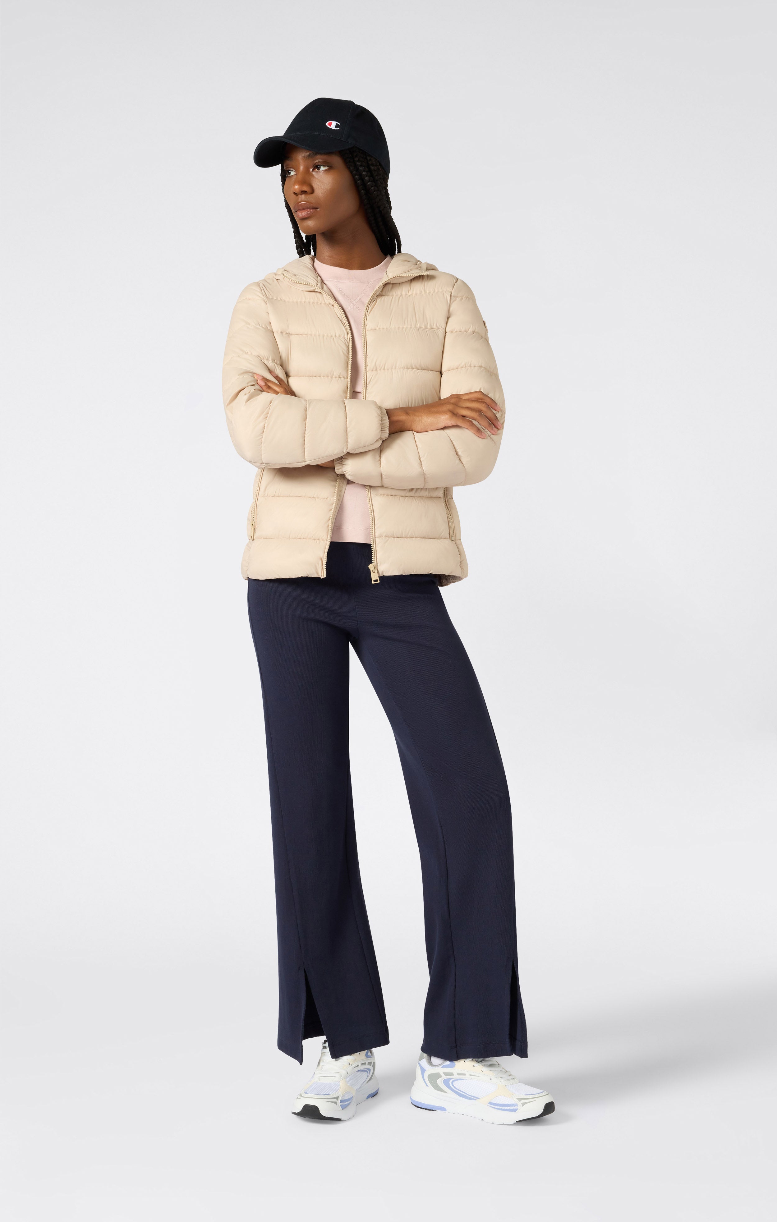 Women's Hooded Padded Jacket