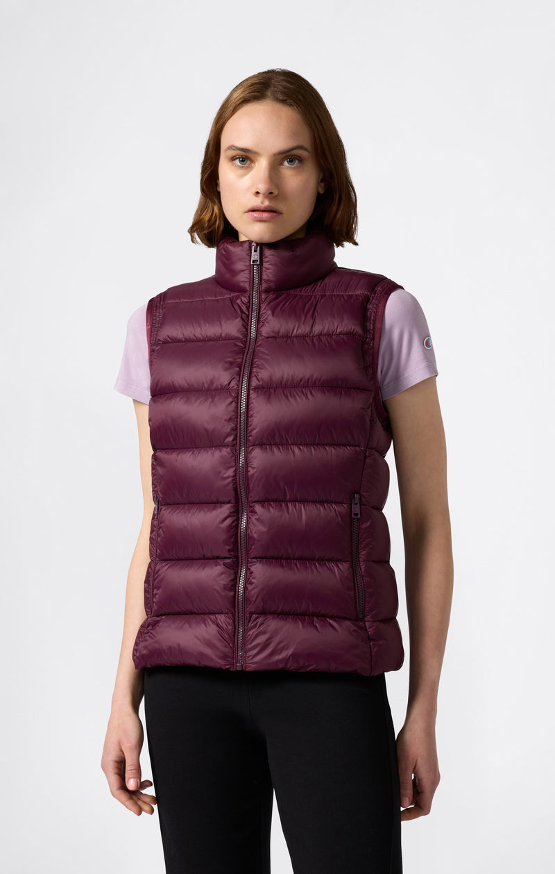 Women's Padded Vest Burgundy outdoor Champion Croatia
