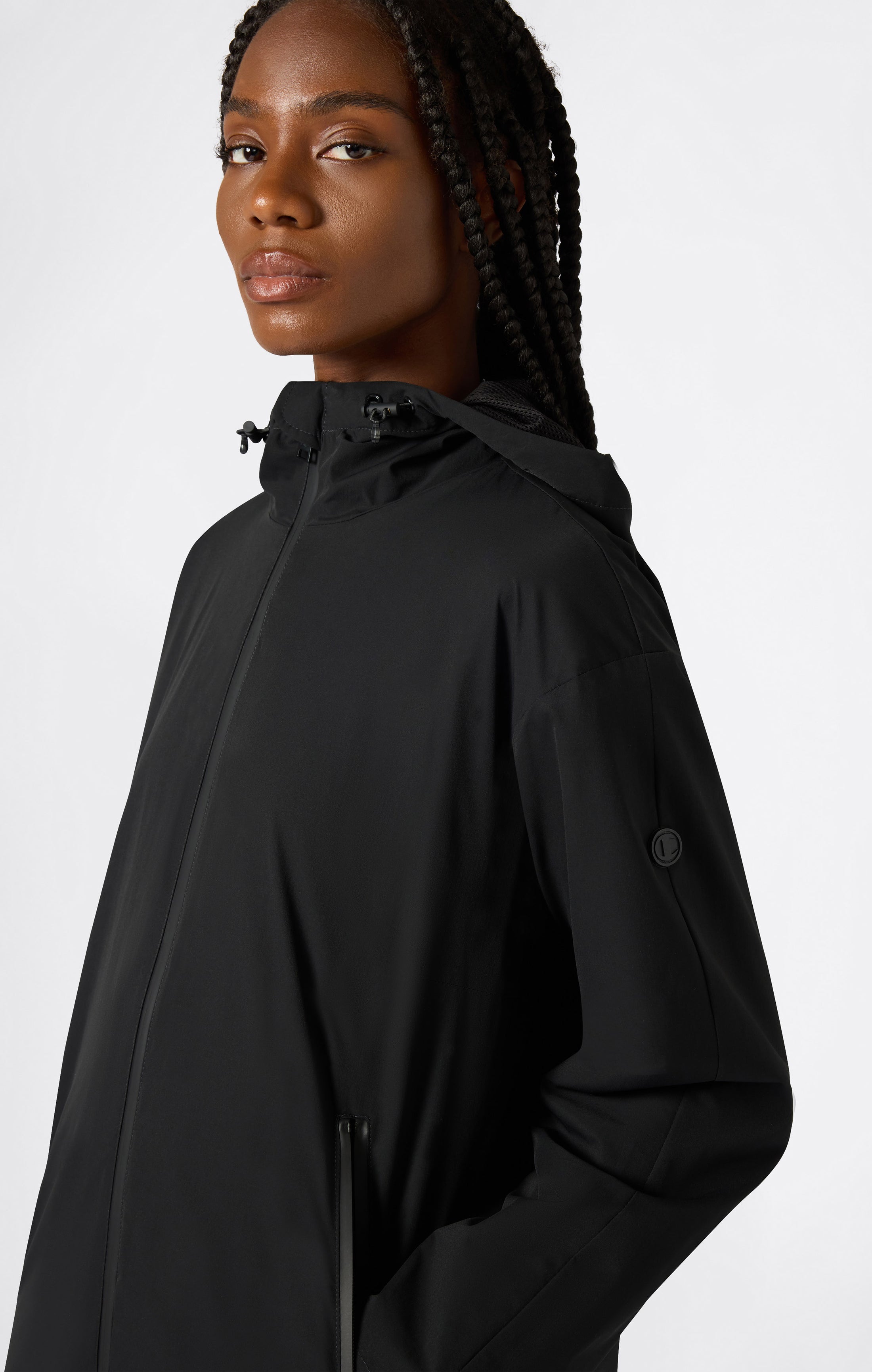 Women's Hooded Windbreaker Jacket